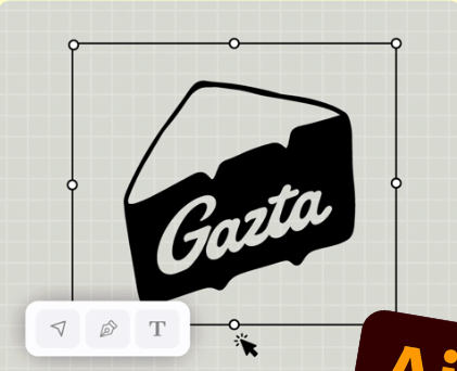 Logo Gazta en Illustrator