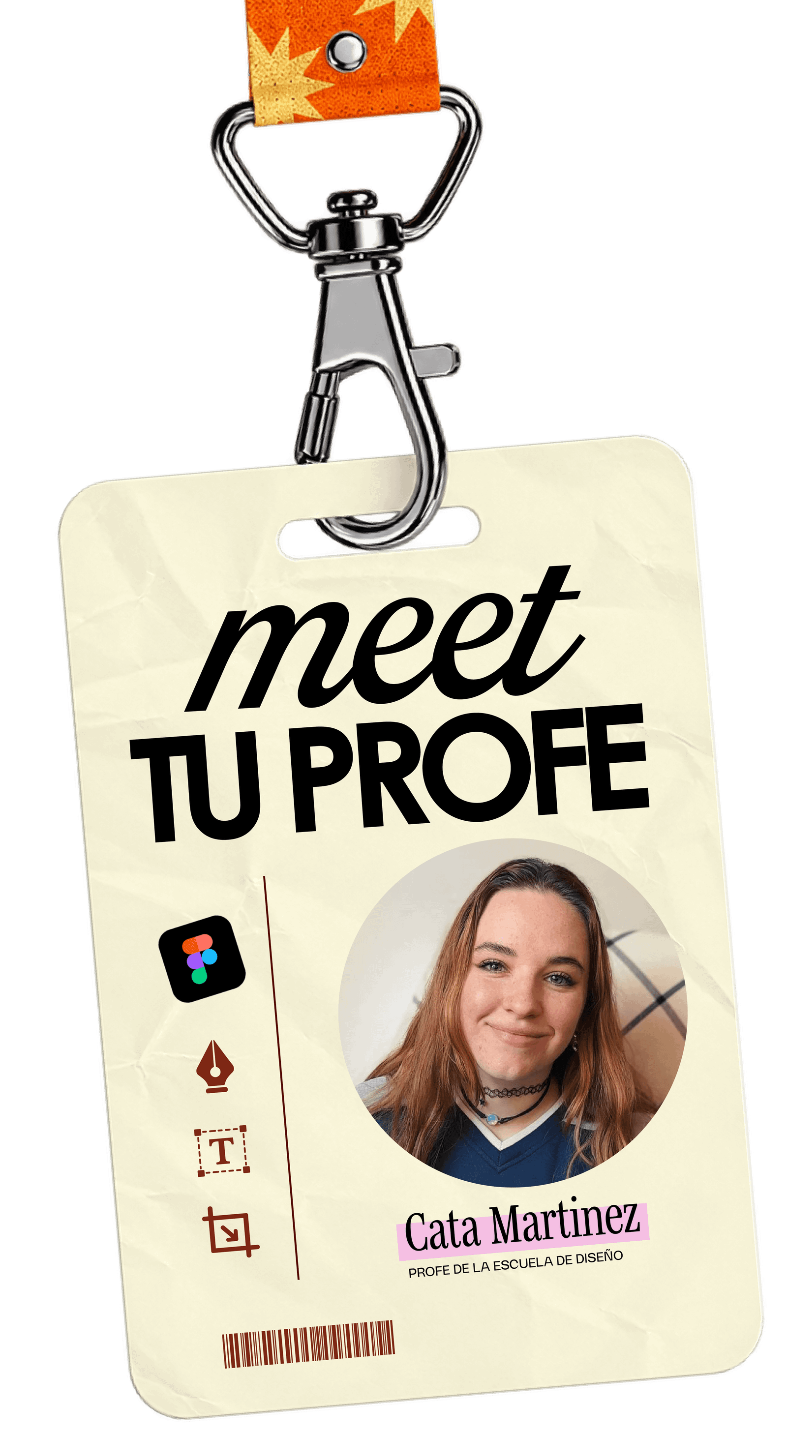 Credencial: meet tu profe, Cata Martinez